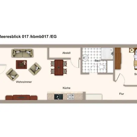 Appartamento Meeresblick Meeresblick 017 *